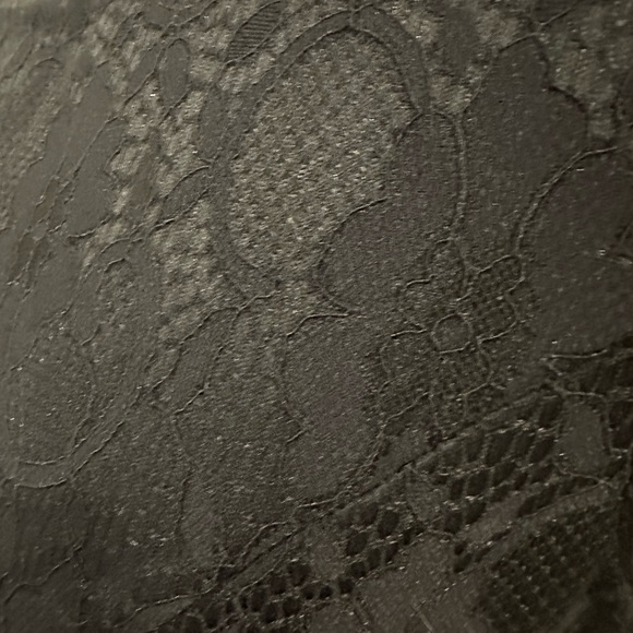 Hues of Ego Black Lace Dress - Size Medium - Picture 2 of 3